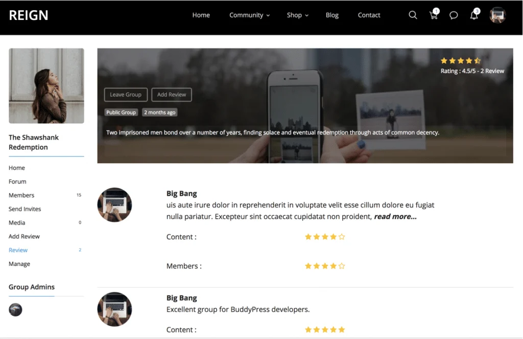 review group