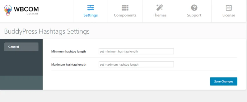 BuddyPress hashtags
