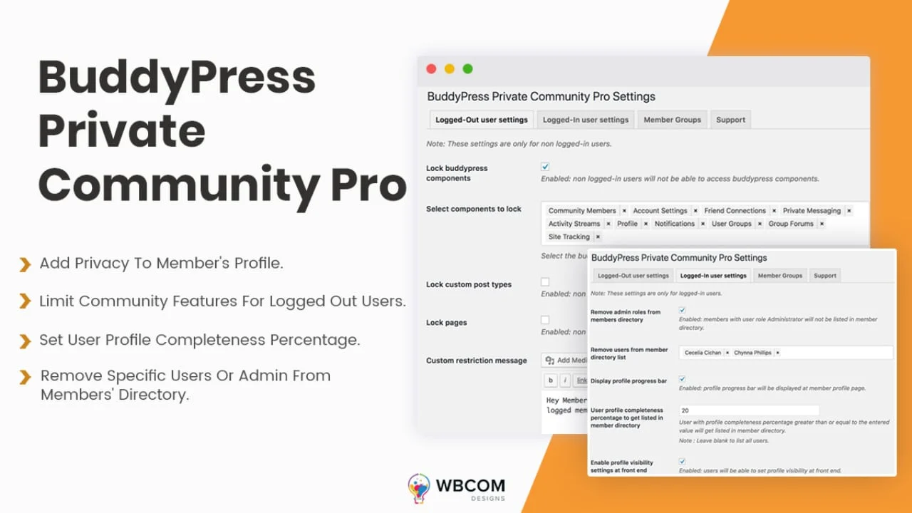 How To Add Privacy Features To Your BuddyPress Website?
