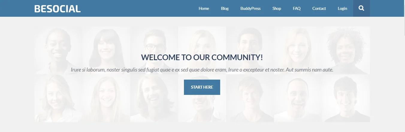 BuddyPress Social Network