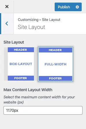 Site layout
