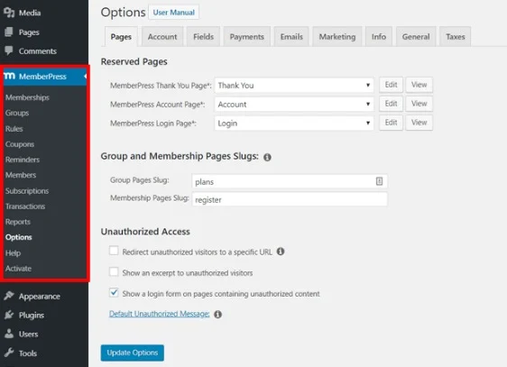 MemberPress Plugin