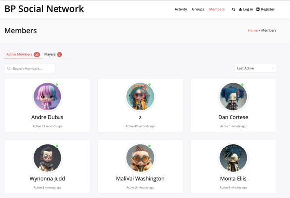 Bp Social Network