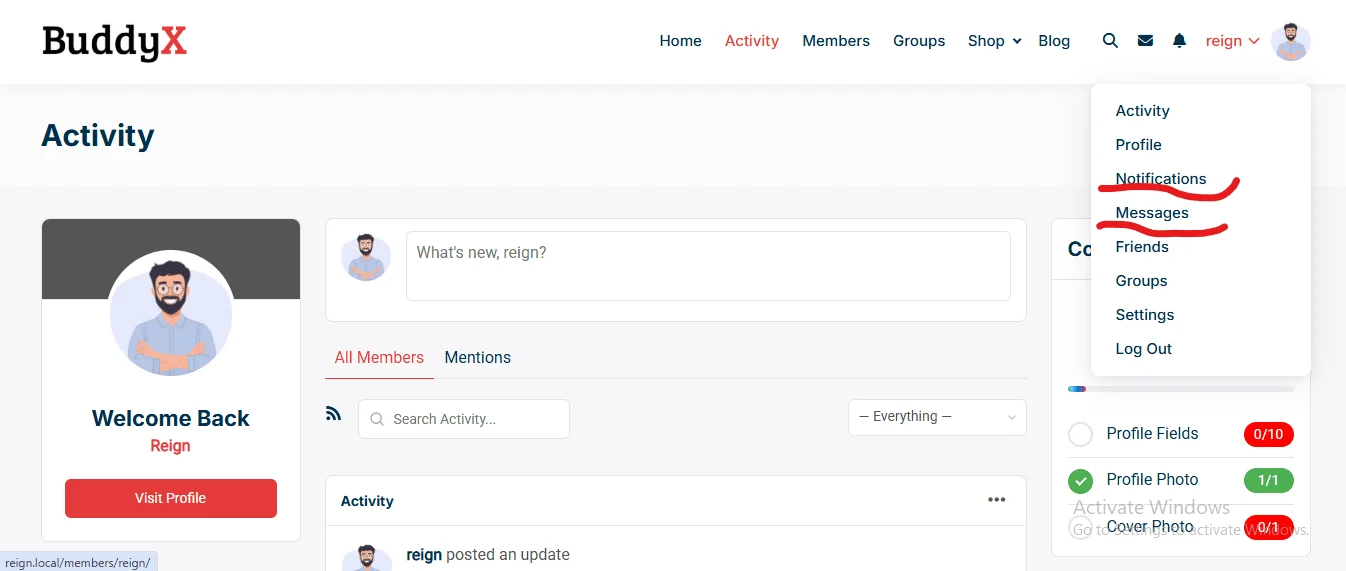 Messaging and Notifications