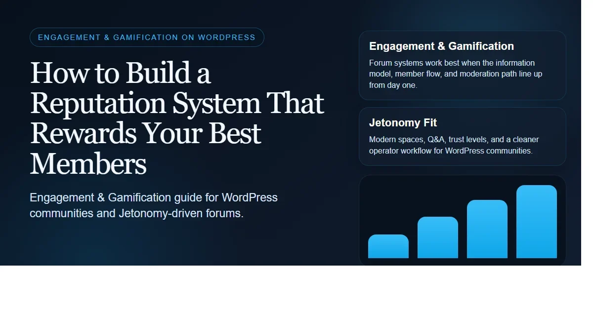 How to Build a Reputation System That Rewards Your Best Members