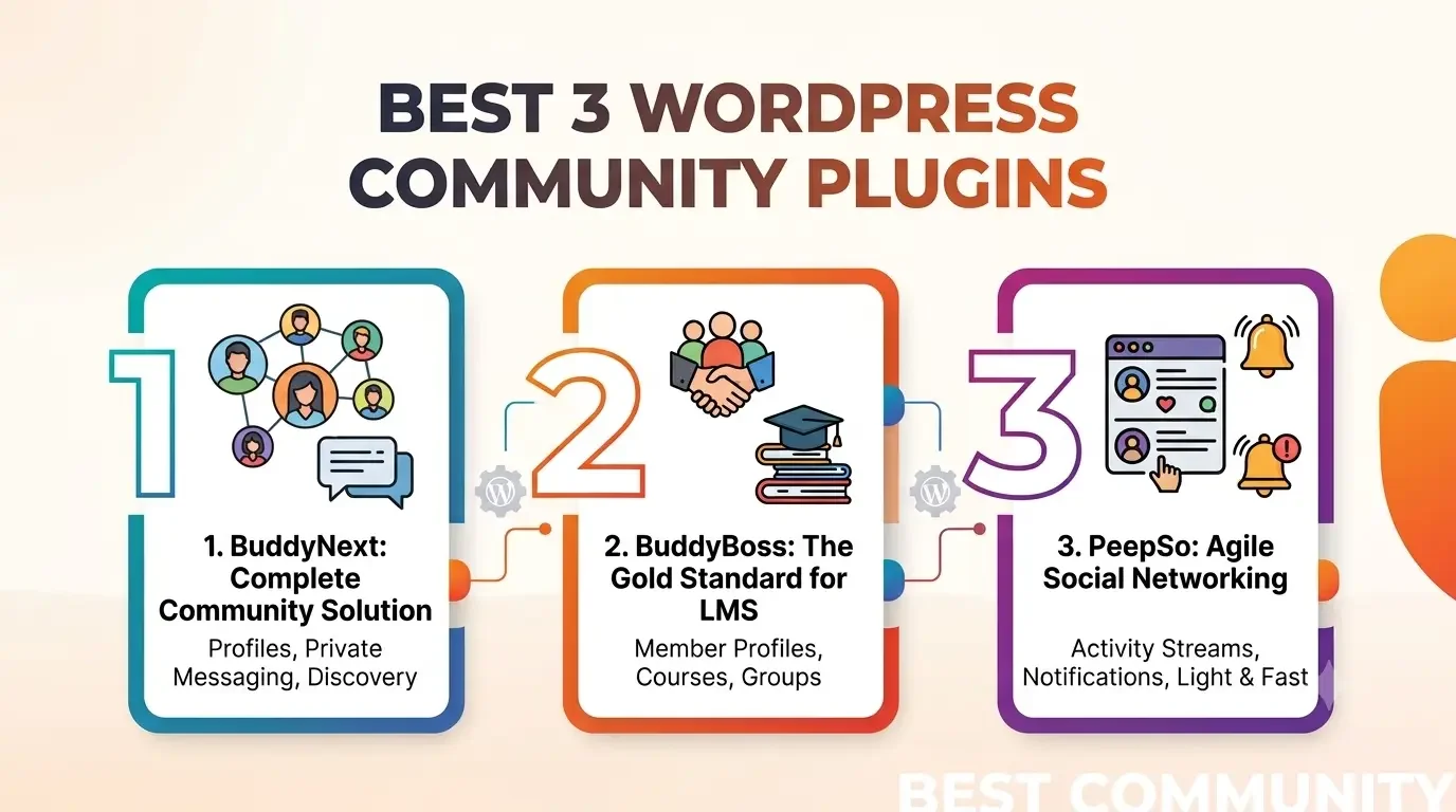 3 Best WordPress Community Plugins for Building an Online Community (2026)
