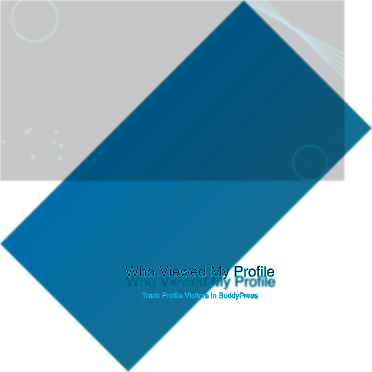 How does the User Tracking Plugin determine and Track Profile visitors?