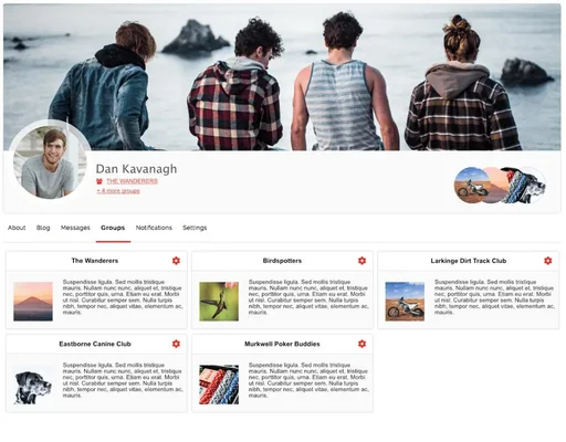 ProfileGrid member profile and group builder