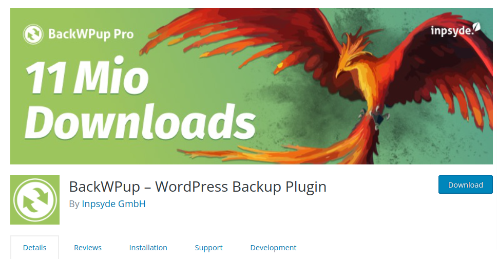 Backup- WordPress backup plugin