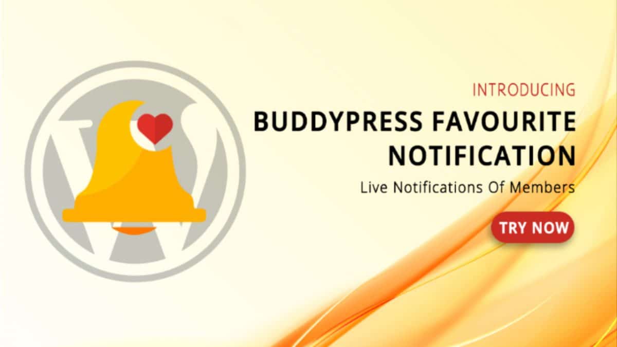 BuddyPress Favourite Notification