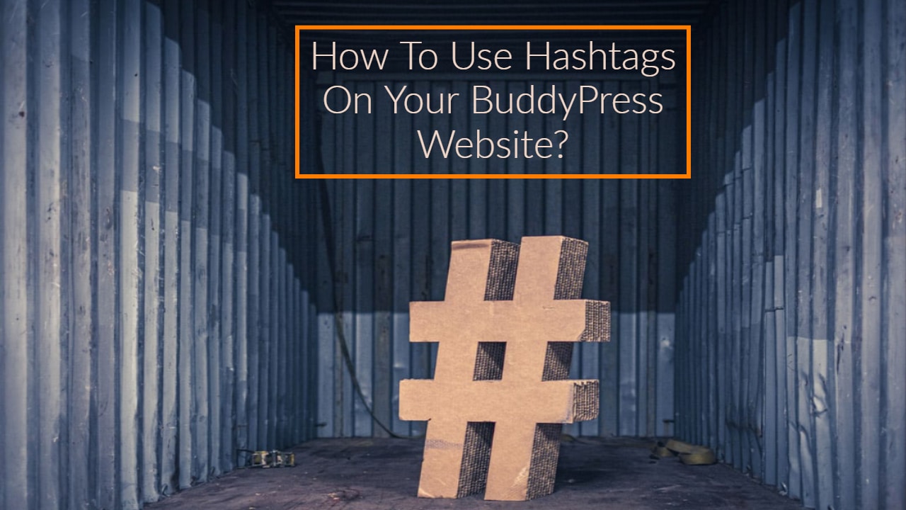 Use Hashtags On Your BuddyPress Website