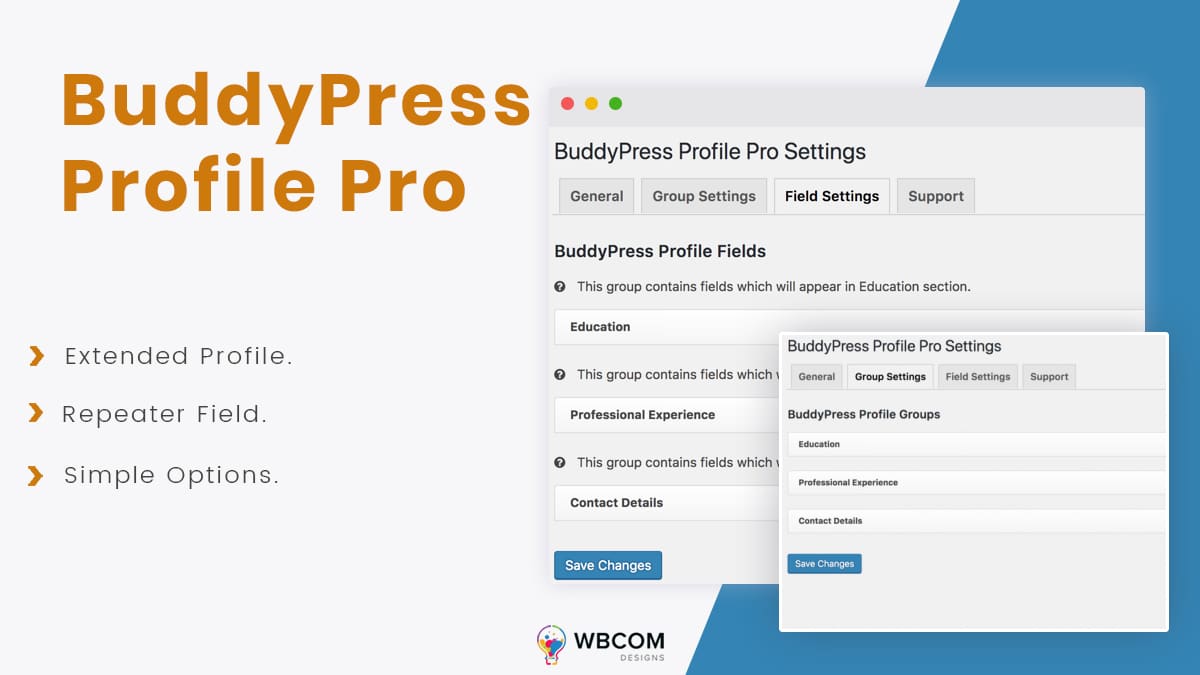 BuddyPress profile pro