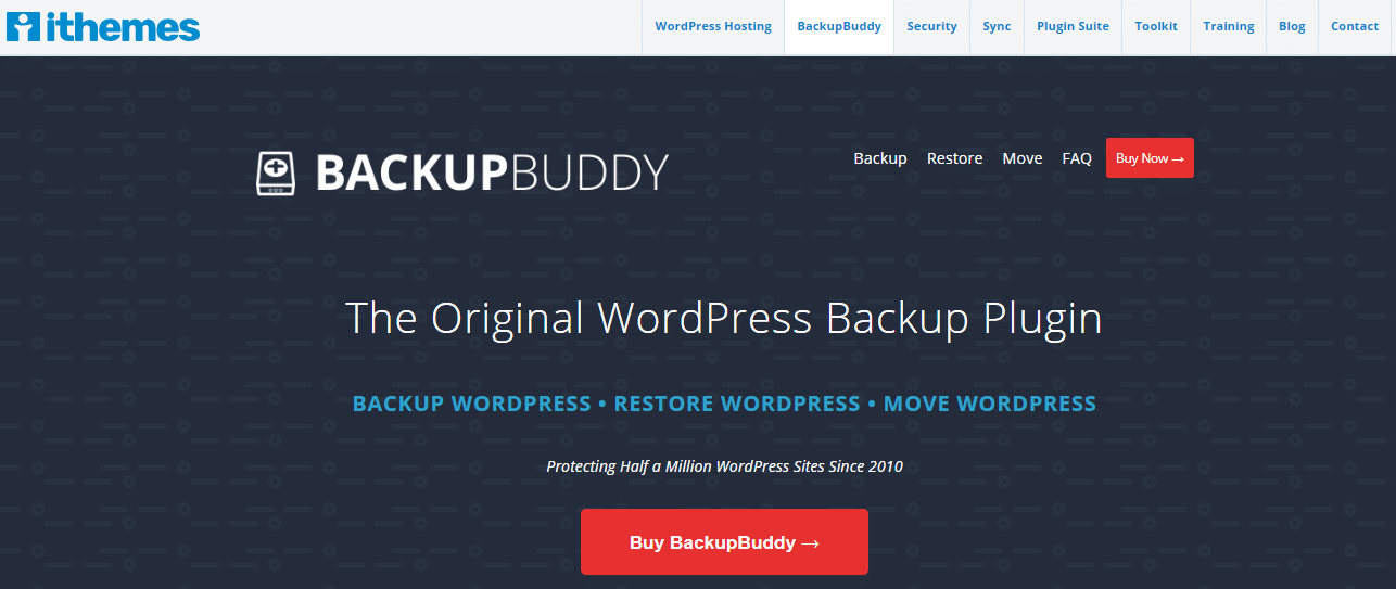 BackupBuddy- Backup Plugins For WordPress