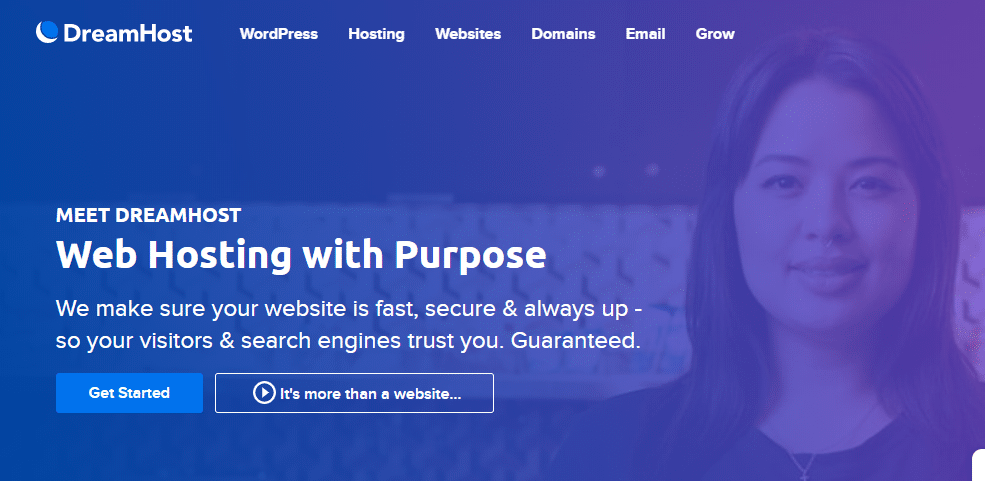 DreamHost- WordPress Hosting Service Providers