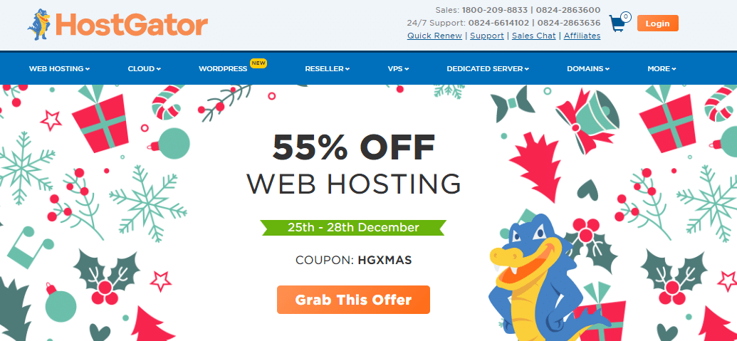 HostGator- WordPress Hosting Service Providers