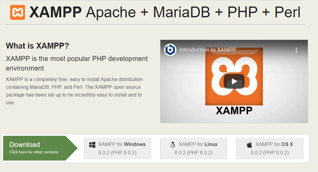 XAMPP- WordPress development tools