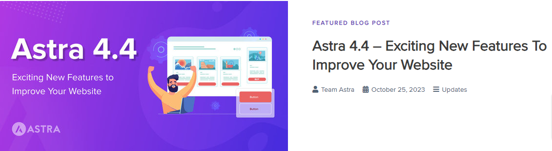 Astra Blog- WordPress Blogs