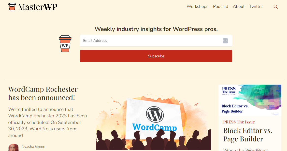 MasterWP- WordPress Blogs