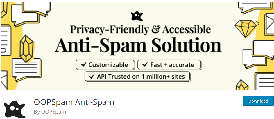 OOPSpam Anti-Spam- WordPress security plugins