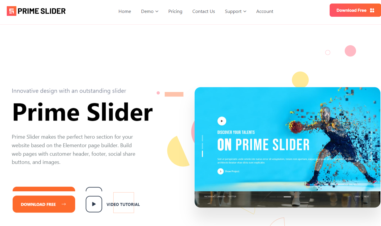 Prime Slider- Elementor Addons