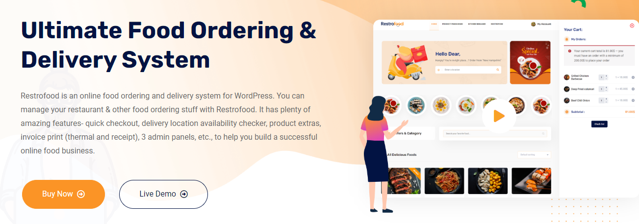 RestroFood- Booking & Planning Plugins