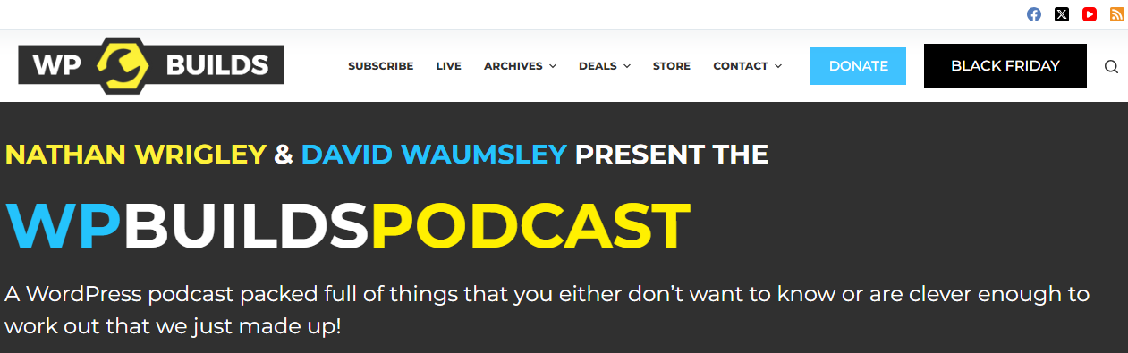 WP-Builds- WordPress Podcasts