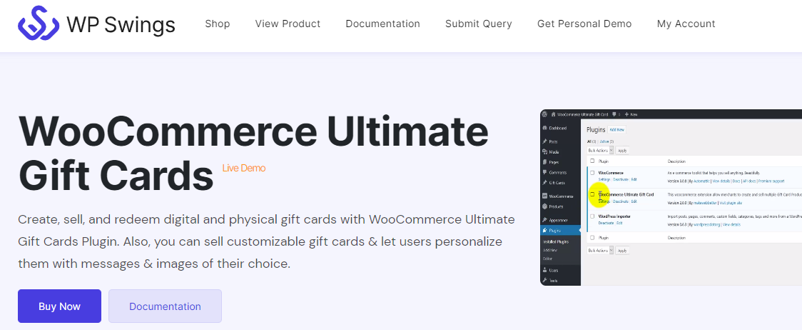 WooCommerce Gift Card Plugins