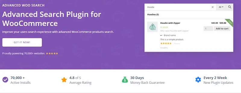 WooCommerce Product Search Plugins
