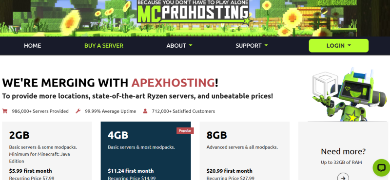 MCPro Hosting