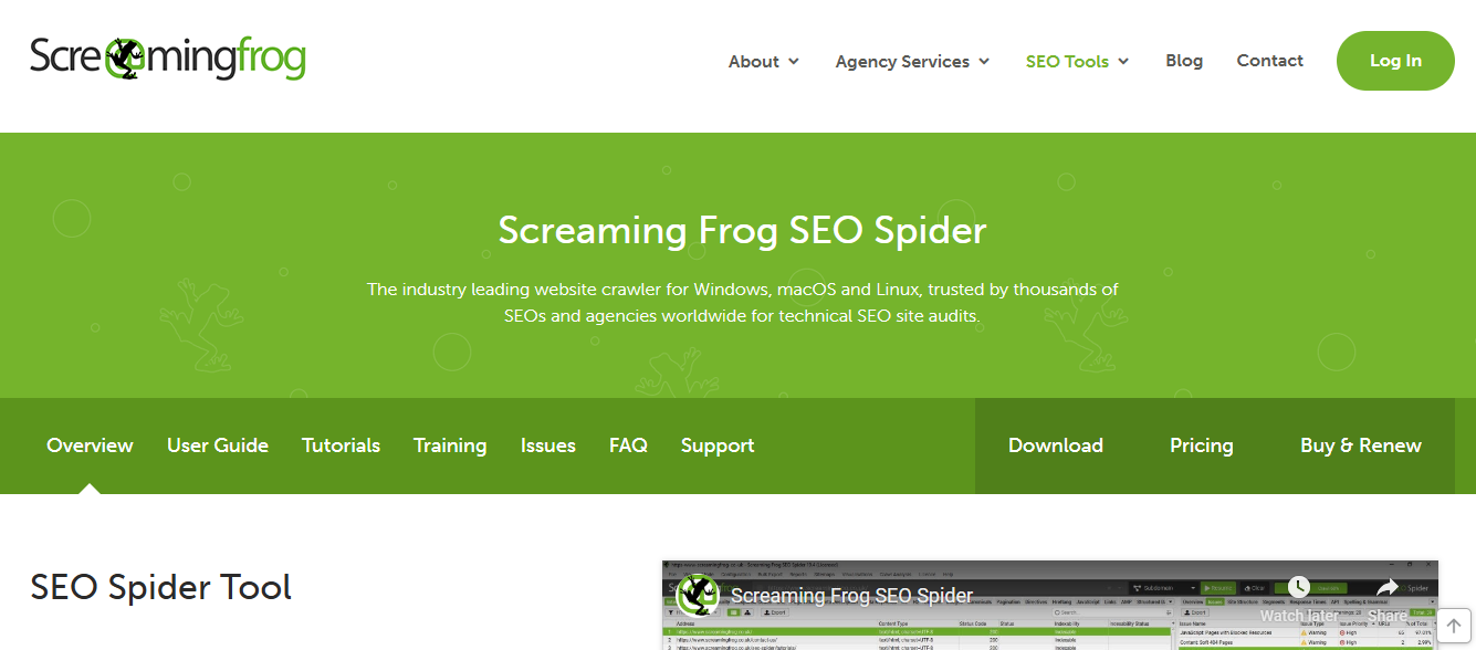 Screaming Frog