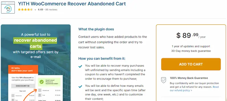 WooCommerce Shopping Cart Abandonment Plugin