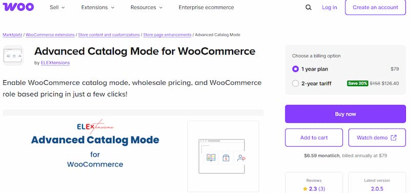 WooCommerce Catalog Plugins