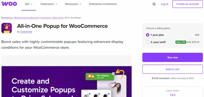 WooCommerce Pop-up Plugins