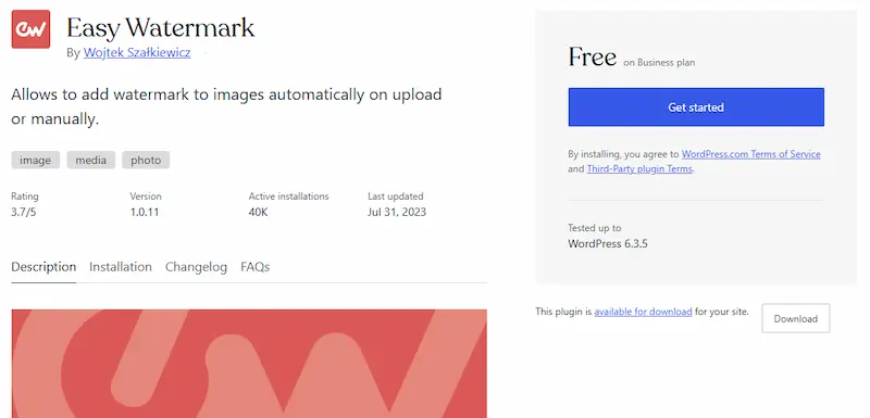WooCommerce Watermark Plugins