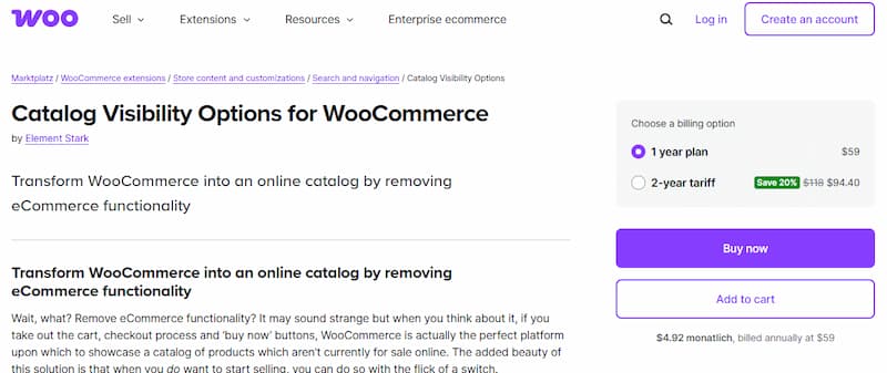 WooCommerce Catalog Plugins