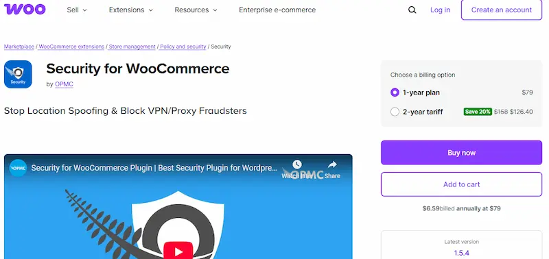 WooCommerce Security Plugins
