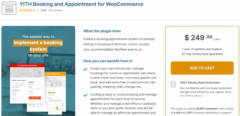 WooCommerce Reservation & Rental System Plugins