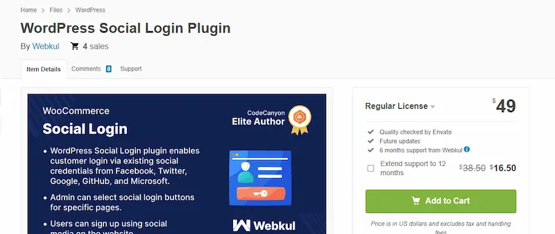 WooCommerce Social Login Plugins