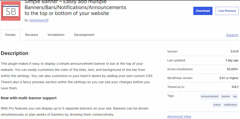 WooCommerce Banners Plugins