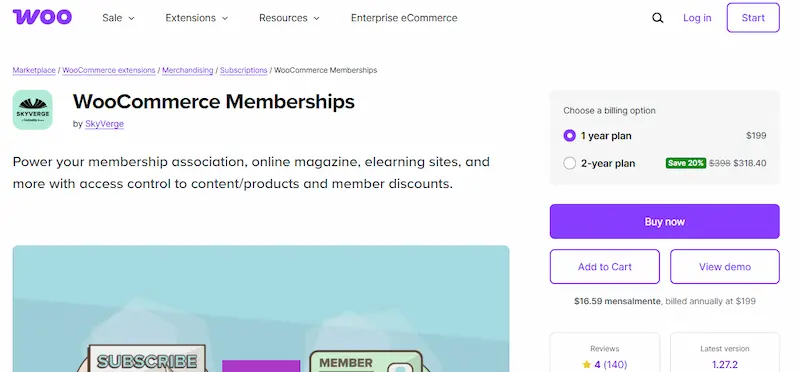 WooCommerce Membership Plugins