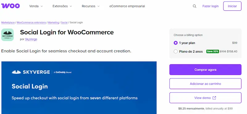 WooCommerce Social Login Plugins