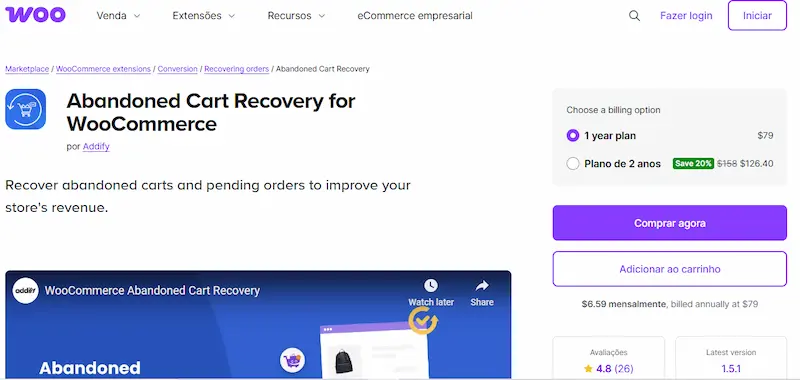 WooCommerce Recover Abandoned Cart Plugins