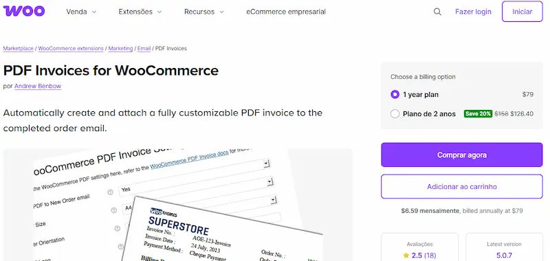 WooCommerce PDF Invoices & Packing Slips Plugins