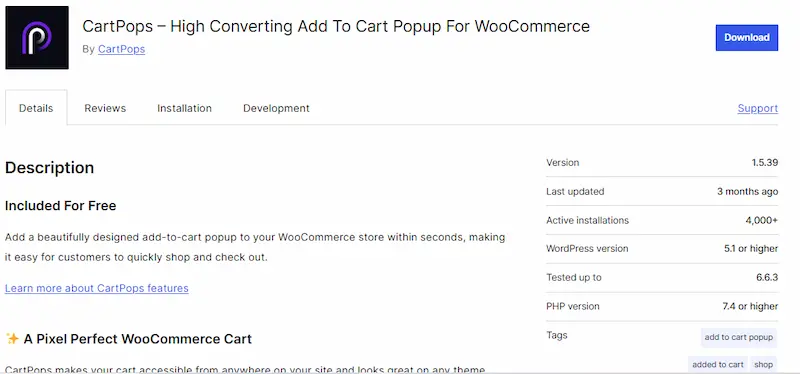 WooCommerce Add to Cart Popup Plugins
