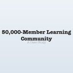 Case study: 50,000-member learning community platform built for an education company