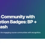 Banner for course community with BuddyPress LearnDash gamification
