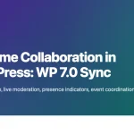 Banner for real-time collaboration in BuddyPress WordPress 7.0