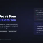 BuddyX Pro vs Free comparison chart showing feature breakdown and pricing at $99 per year