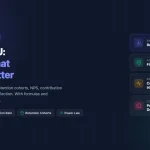 Dashboard showing 6 community engagement metrics beyond MAU: engagement rate, activation rate, retention cohorts, NPS, power law, and support deflection