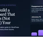 Dark enterprise featured image for how to build a leaderboard that motivates (not alienates) your community on bpcustomdev